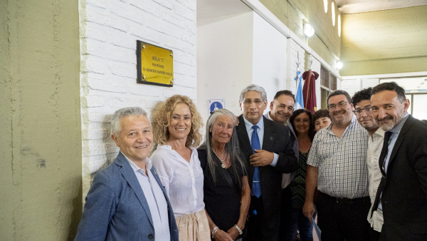 HOMENAJE AL CR. NARCISO RAM&Oacute;N GALLO, AHORA EL AULA &ldquo;C&rdquo; LLEVA SU NOMBRE