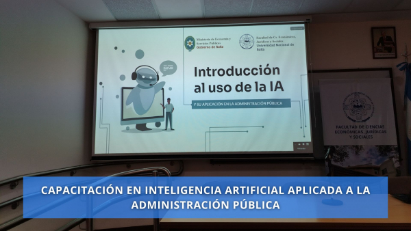 ¡Inició el curso "Introducción al uso de la Inteligencia Artificial y su aplicación en la Administración Pública"!