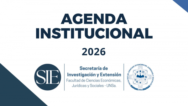 AGENDA  INSTITUCIONAL  2026 - SECRETAR&Iacute;A DE INVESTIGACI&Oacute;N Y EXTENSI&Oacute;N