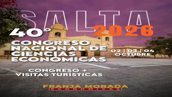 40&deg; CONGRESO NACIONAL DE CIENCIAS ECON&Oacute;MICAS