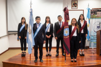 Abanderados y escoltas de la Facultad de Ciencias Económicas, Jurídicas y Sociales